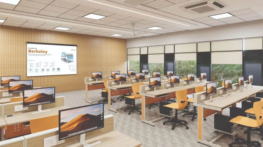 Computer lab furniture by TerrainPlay × Bonton