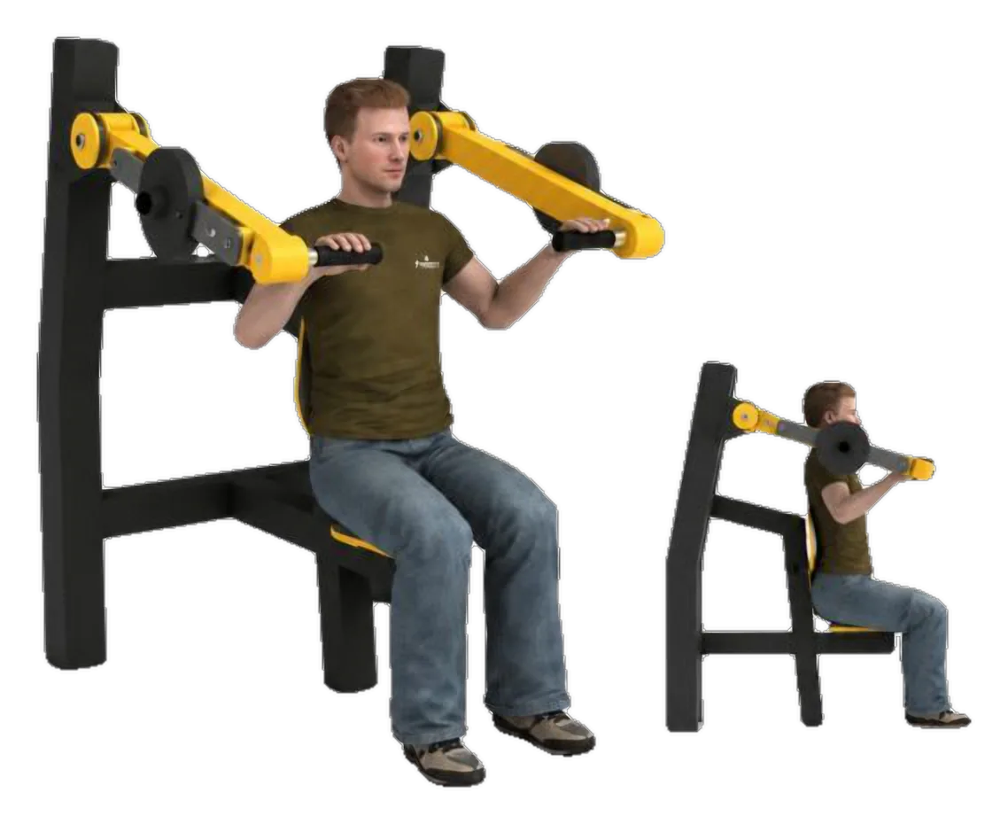 Seated Press, Strength · Upper Body