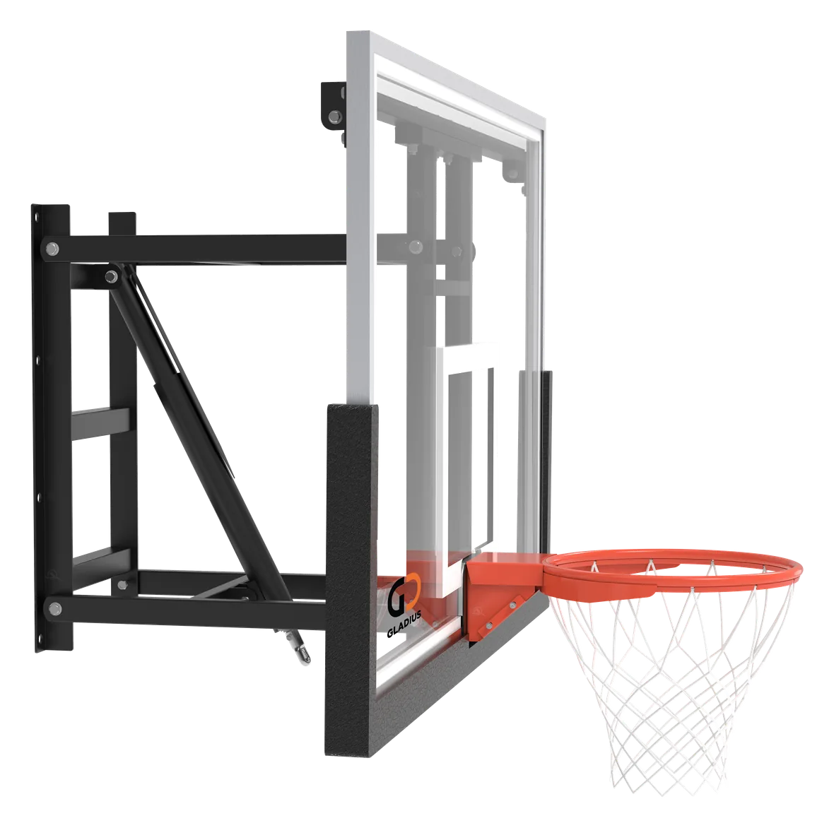 Skymount, Wall-Mounted Basketball Hoop