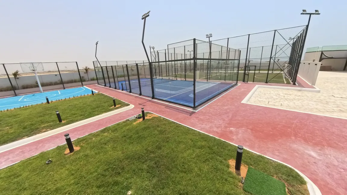 Padel court in Ajman, UAE