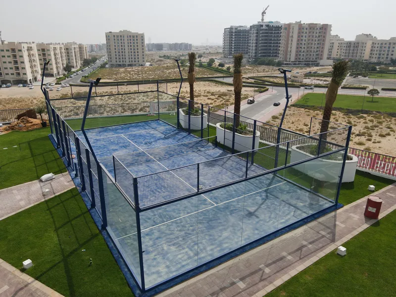 Padel court in Dubai, UAE