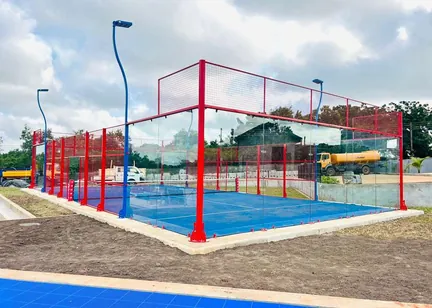 Padel court in Ghana