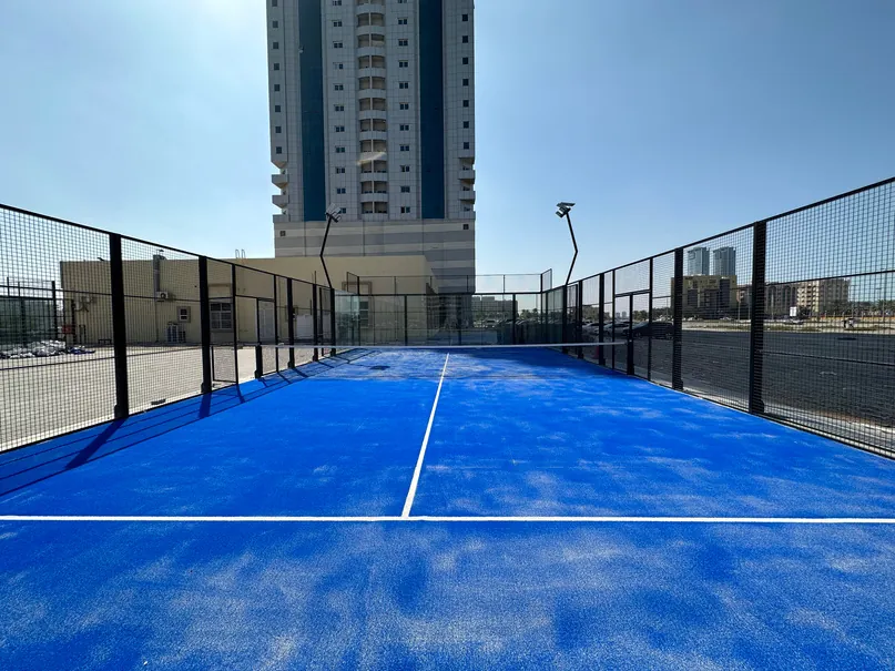 Padel court in Ras Al Khaimah, UAE